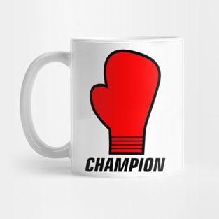 Athletic champion workout and gym tshirt for athletes. Mug